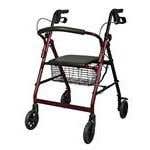 Freedom Rollator - Burgundy