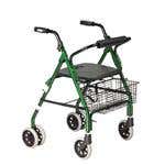 Economy Rollator With Loop Brakes &amp; Padded Seat