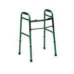 Two Button Release Aluminum Folding Walker