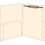 Right Hand Single Pocket Folder W/Fastener 50/Box