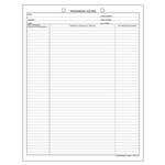 Progress Notes Form, 100/Pkg