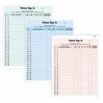 Patient Sign-In Sheet, 250/Package