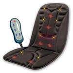 Six Motor Cushion With Heat - Black