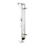 Chrome Single Pulley Unit