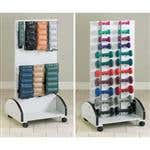 Mobile Cuff Weight &amp; Dumbbell Rack