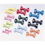 Vinyl Dumbbell Set 1-10Lbs 1 Pair Per Weight
