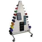 Jumbo Combo Weight Storage Rack -Mobile