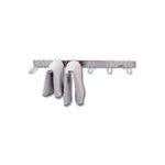Wall Mounted Stainless Steel Drying Rack, 6 Bracket