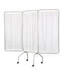 3 Panel Privacy Screen With Casters &amp; Sure-Chek