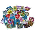 Chiropractic Stickers Asstd Pkg 75