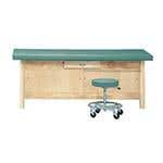 Treatment Table With Enclosed Cabinet &amp; Drawer