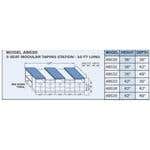 Proteam 3 Person Taping Table 10'L X 42"H X 48"D