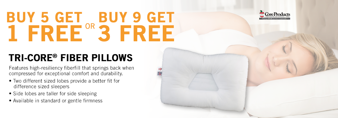 TriCore Pillows