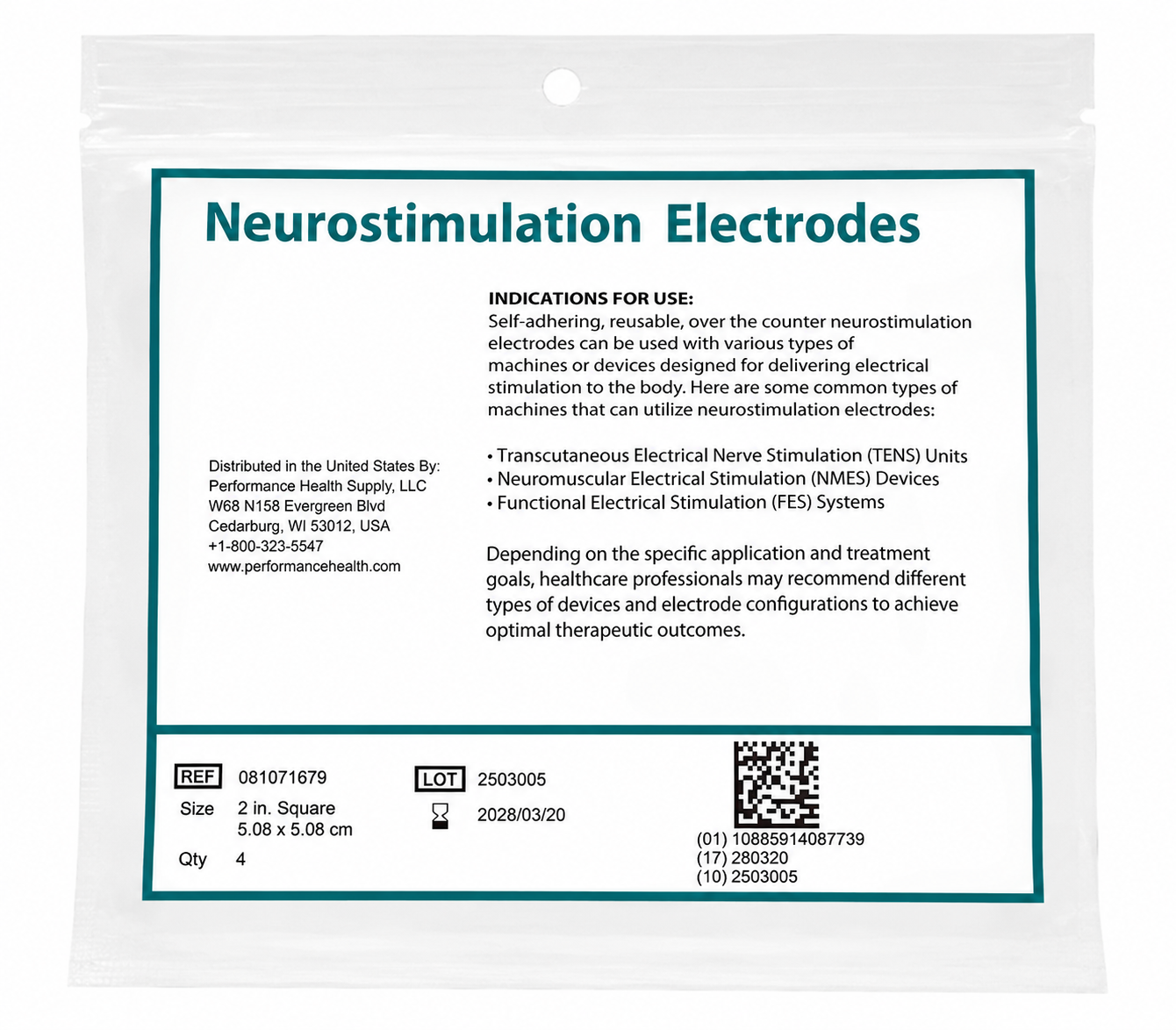 ValutrodeXFoamElectrodes