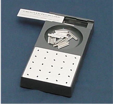 Groovedpegboard