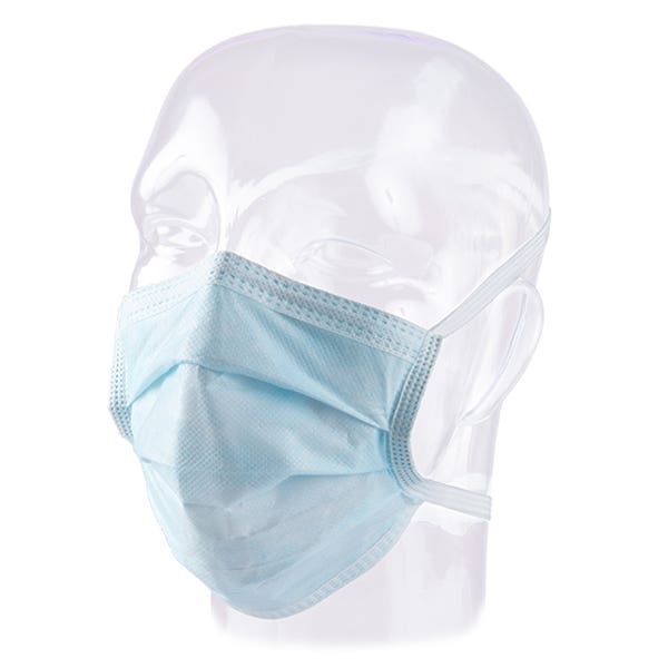 Aspen ASTM Level 1 Procedure Mask – Blue, Box/50