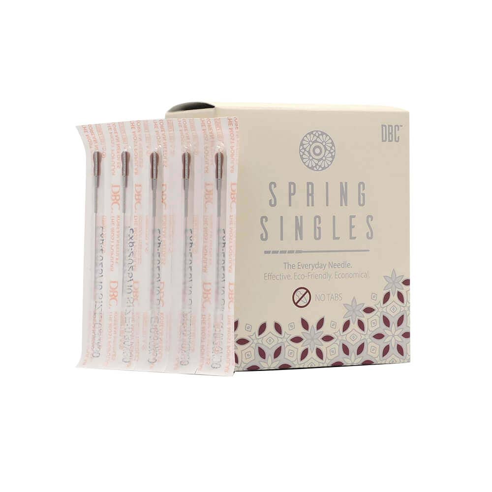 DBC™SpringSinglesAcupunctureNeedles,BoxOf100