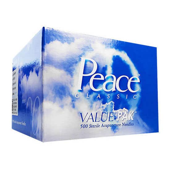 Peace®ClassicAcupunctureNeedlesValuePack–Box/500