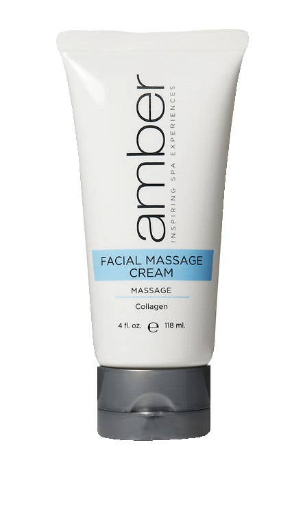 Amber Collagen Infused Facial Massage Cream 4 oz.