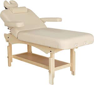 Custom Craftworks™ Signature Spa Series Aura Lift Back Table Black