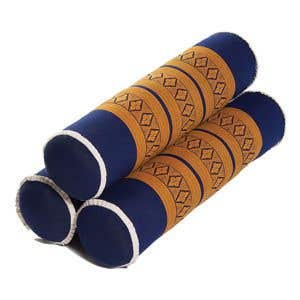 Thai Massage Bolsters, 3Ct Tan/Chocolate