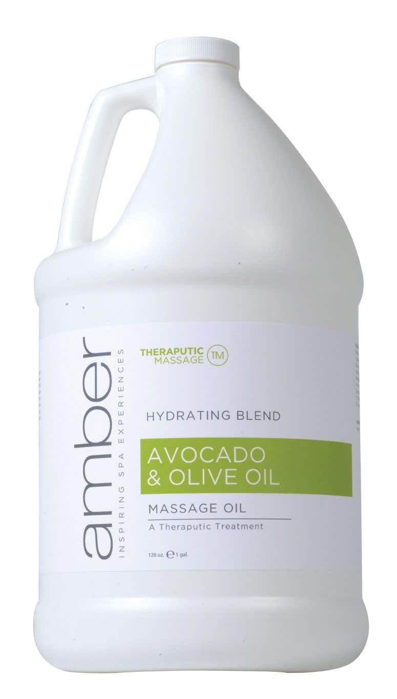 AmberAvocado&OliveOilMassageOil