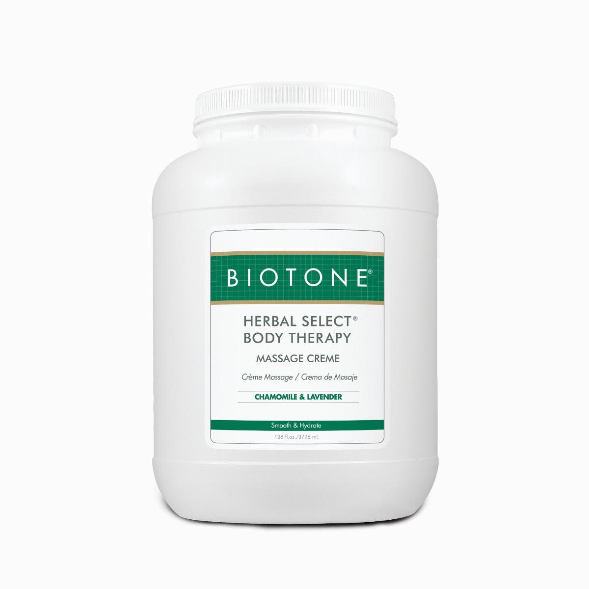 BIOTONE® Herbal Select® Body Massage Creme, 1 Gallon