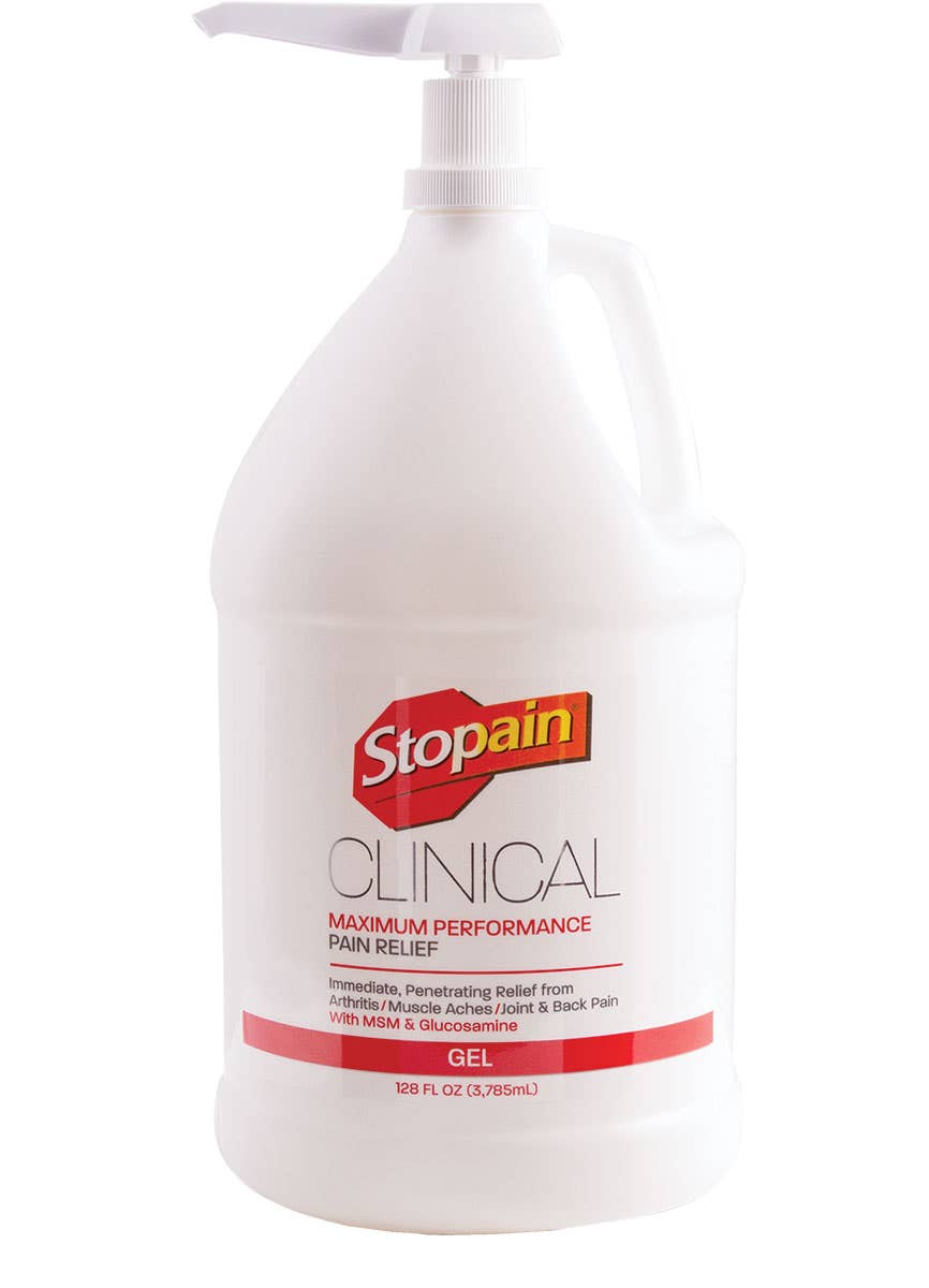 Buy Stopain® Clinical Topical Analgesic (1) Gallon, Get (3) 4 oz Sprays Free