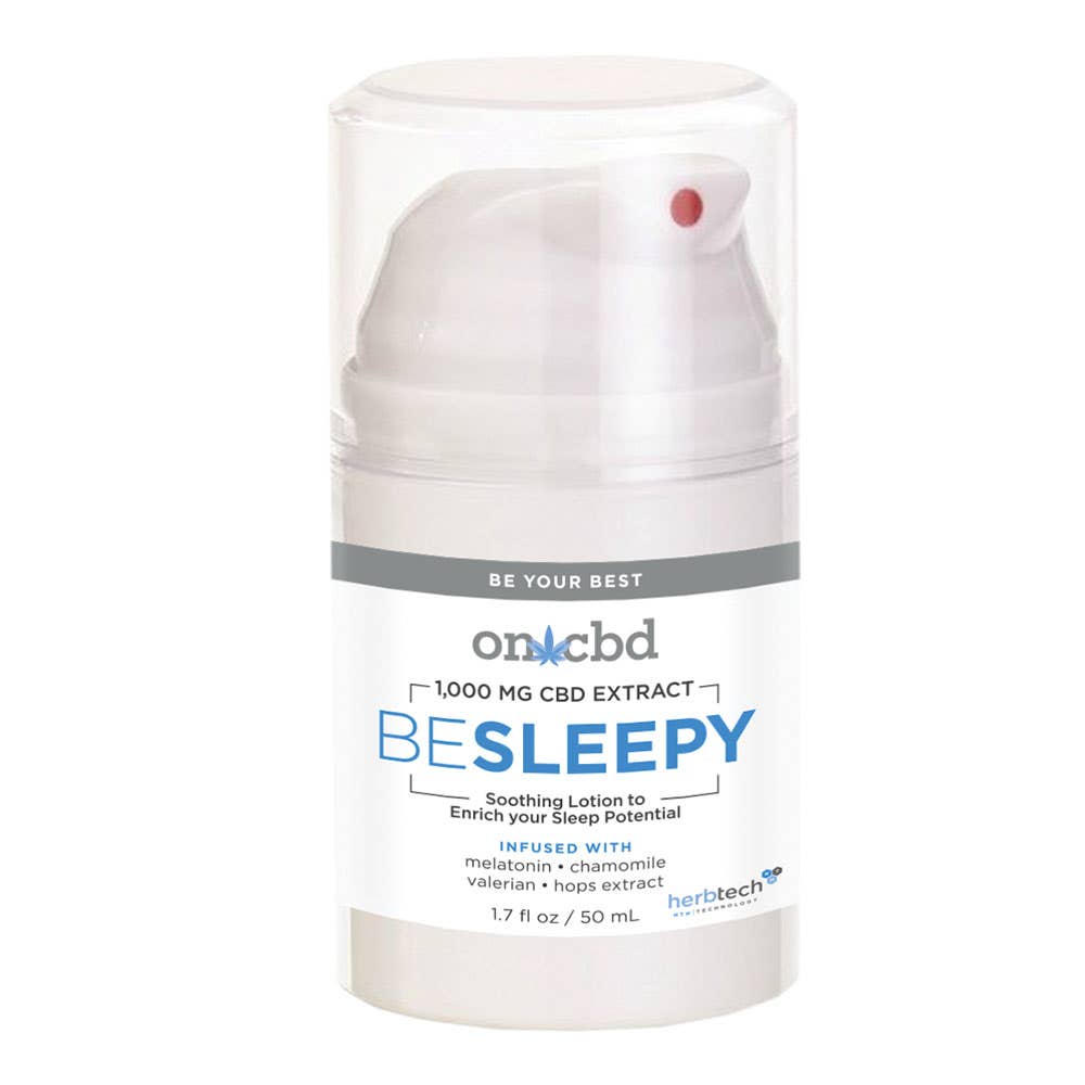 Herb Tech On CBD: Be Sleepy Lotion 1.7 oz