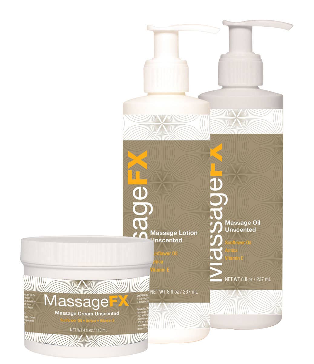 MassageFXMassageCream,Lotion&OilKit