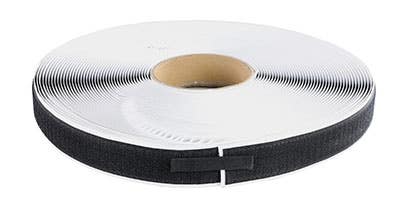 Velcro1self-adhesivehook,25yarddispenserbox,black