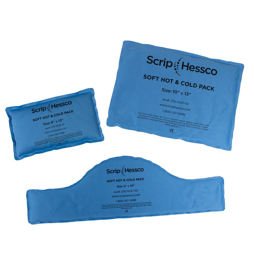 ScripHessco NEXT-GEN Reusable Soft Hot & Cold Therapy Packs