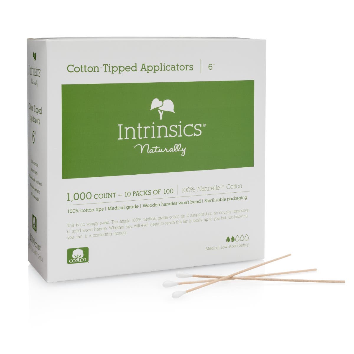 Intrinsics6CottonTipApplicators-1000Count
