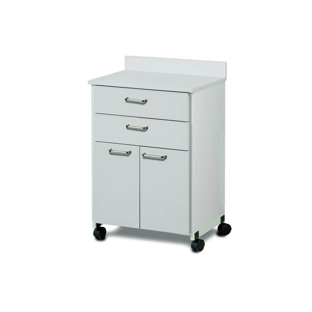 Mobile Treatment Cabinet W/ 2 Doors & 2 Drawers