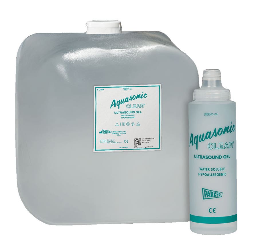 AquasonicClearUltrasoundGel,5LiterW/Dispns