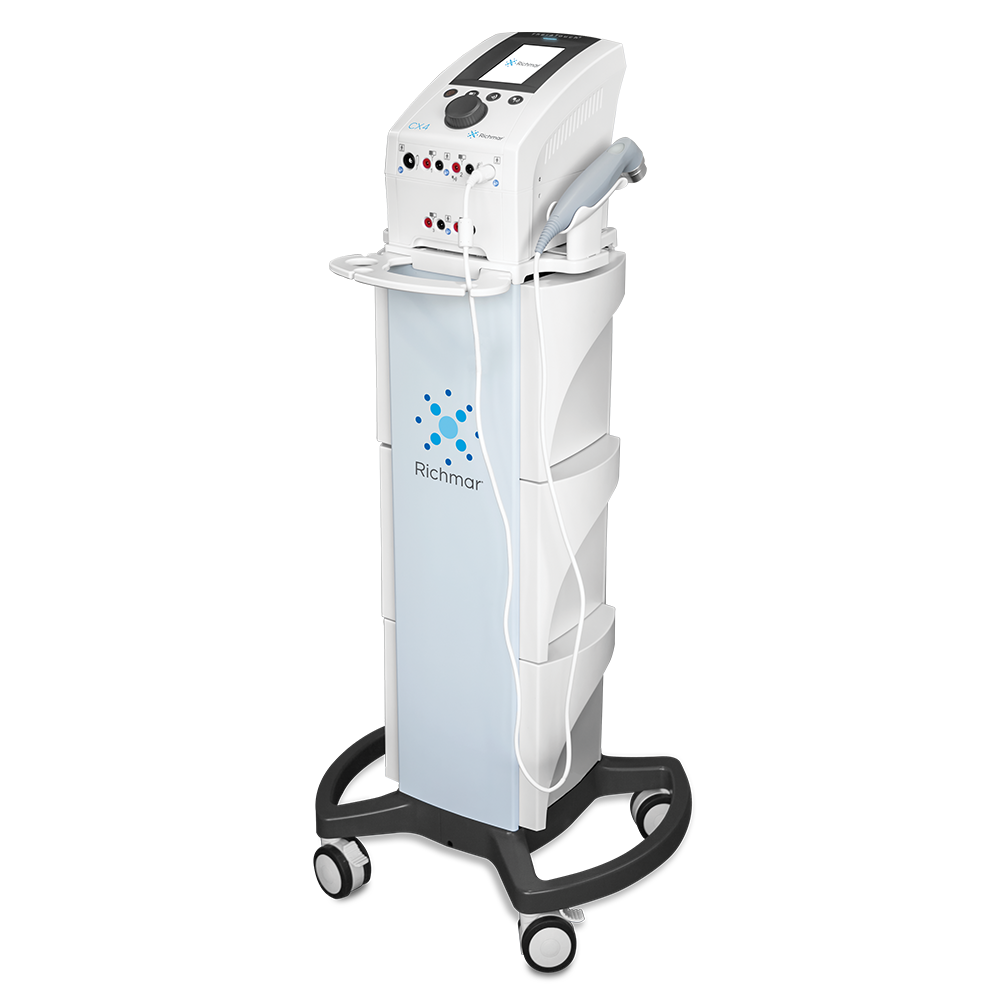 TheraTouch®CX4withCart-CombinationTherapy4-ChannelStimulationUltrasoundSystem