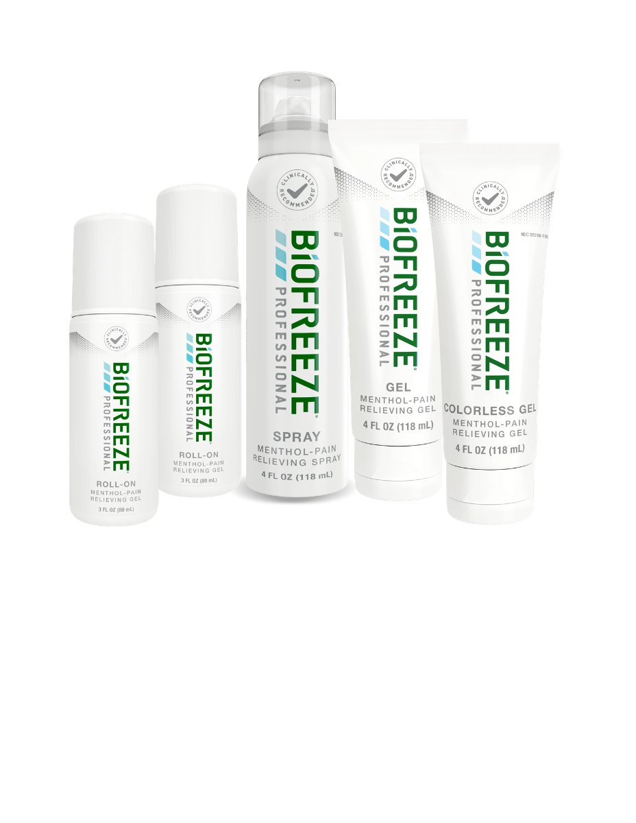 Biofreeze® 28 Colorless Roll-Ons & 10 Tubes, Get a mix of 10 Free