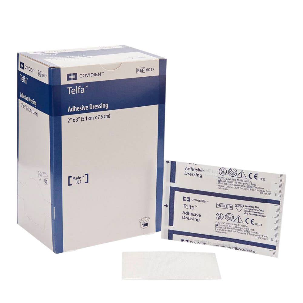 TELFA Ouchless Adherent Dressings  - 2 x 3 - White