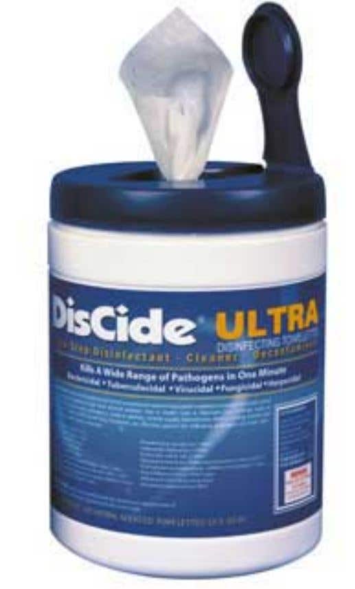 Discide Ultra Towelette 160 Count - Hospital-Grade Disinfectant Wipes
