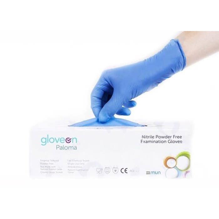 Paloma Nitrile Exam Gloves Powder Free