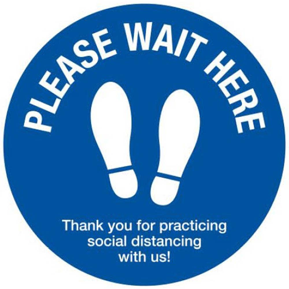 SocialDistancing12”Decals