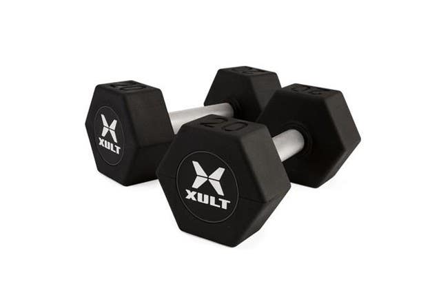 Matrix Fitness Urethane Hex Plus Dumbbells Set 5-50lbs