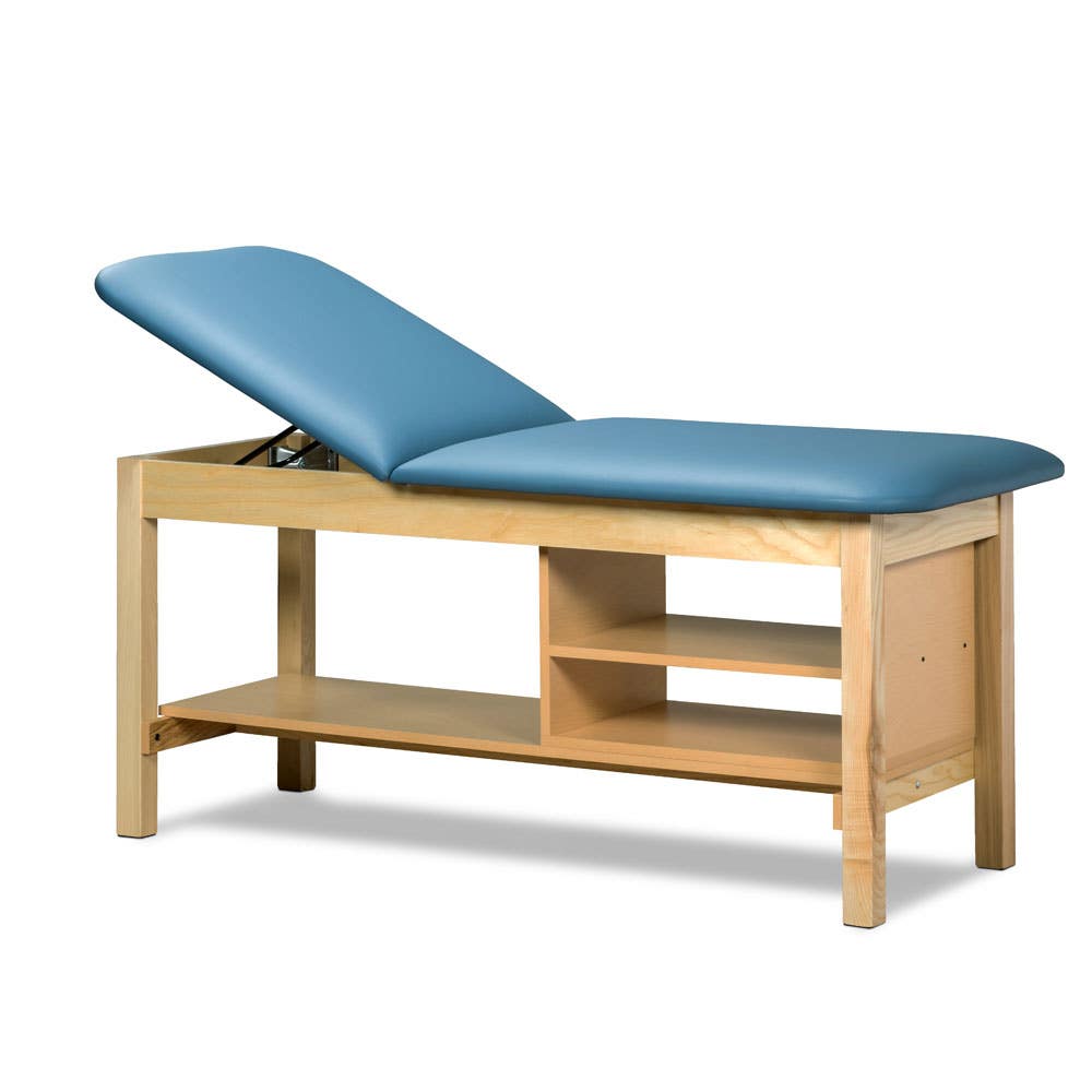 StraightLineTreatmentTableW/3Shelves,27