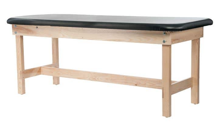 Edge Sport Series Flat Wood Treatment Table with H-Brace 31H