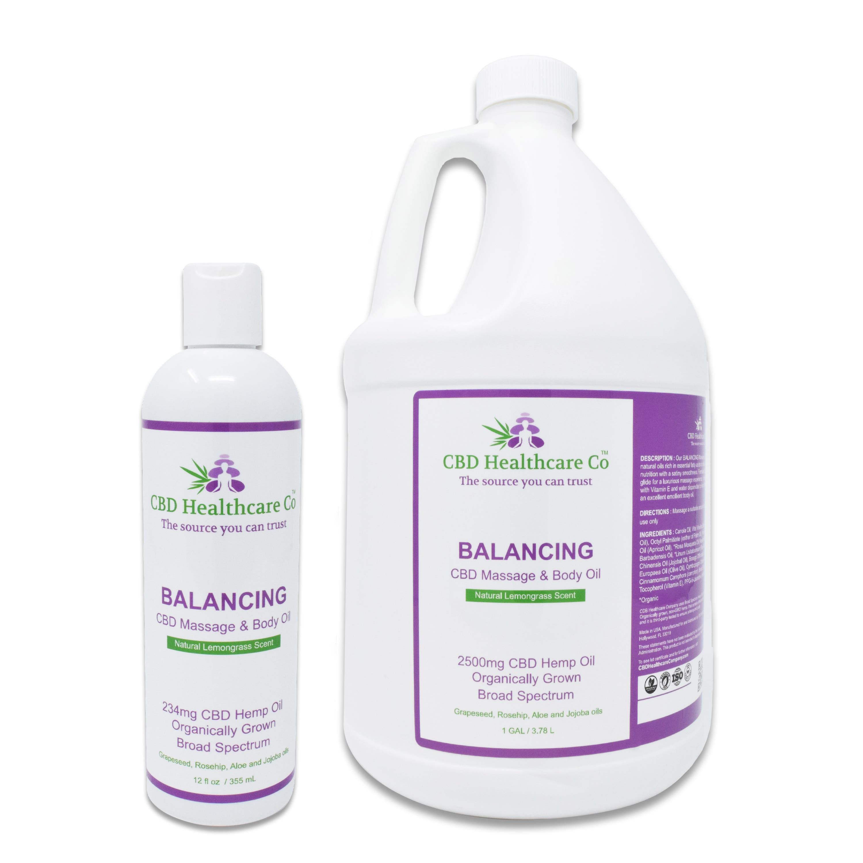 Balancing Massage Oil 600 mg - 12 Oz