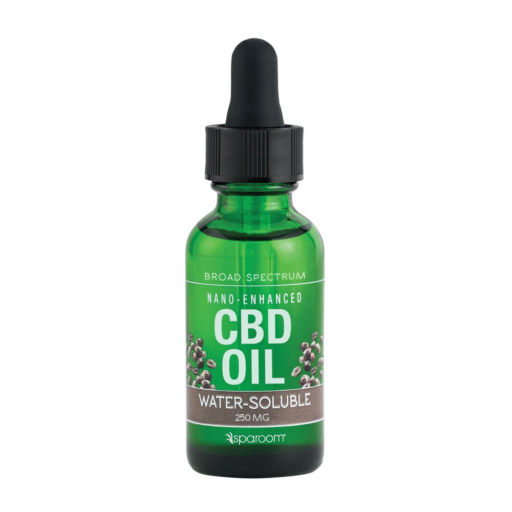sparoom® Broad Spectrum Water Soluble CBD Oil - 30 mL