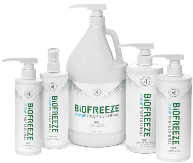 BIOFREEZE 冷却療法クリーム 110g×3本 Biofreeze Classic Pain Relieving Gel | Masune First Aid & Safety