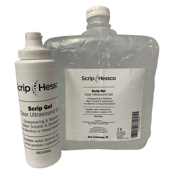 ScripHessco Clear Ultrasound Gel