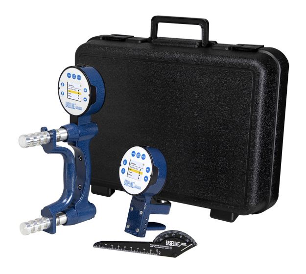Baseline® BIMS™ Digital 5-Position Dynamometer 3-Piece Hand Evaluation Set Clinic