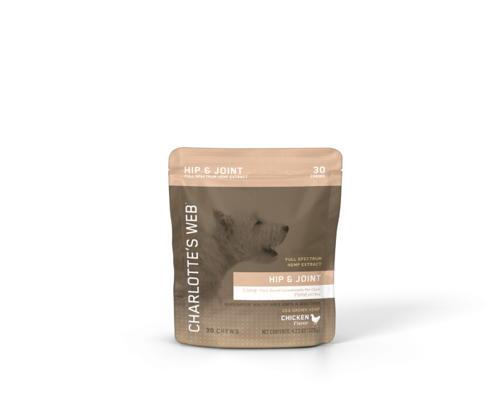 Charlotte's Web™ Hemp Extract Infused Adult Dog Chews, 30 Count